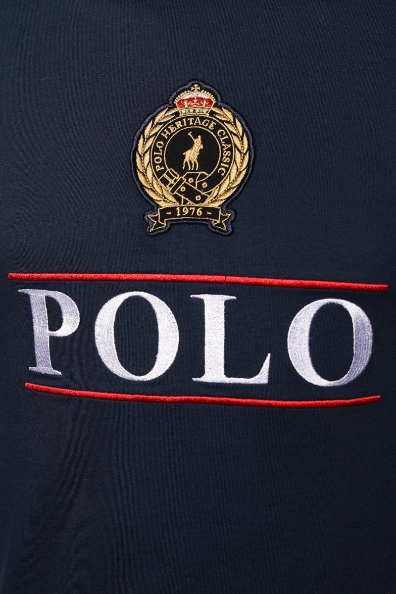 Polo T-Shirt Equestrian Navy
